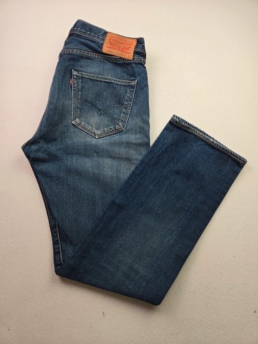 Levi 501 jeans dunkelblau - 501,