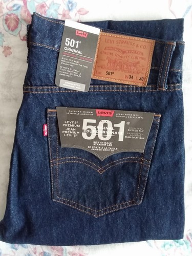 Levis 501 indigo onewash - levis,
