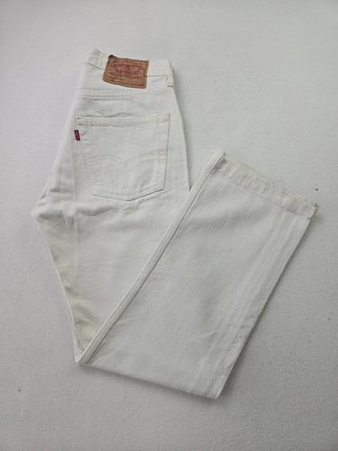 Levi 501 jeans weiß w28 - weiß, gr.