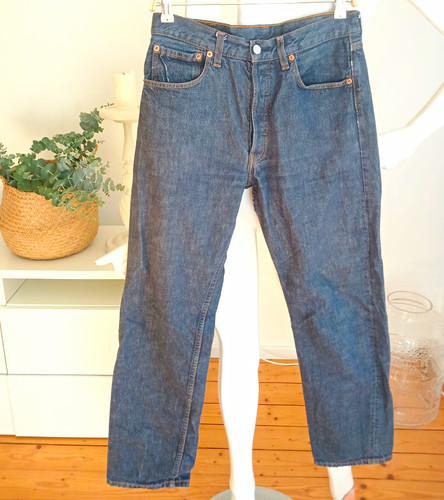 Levi 501 herren jeans blau - 501,