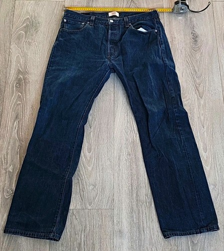 Levi 501 herren jeans blau - levi's,