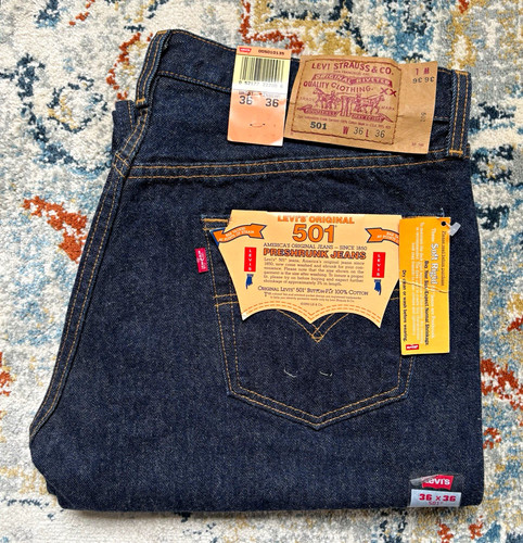 1998 levi 501 preshrink - levi's,
