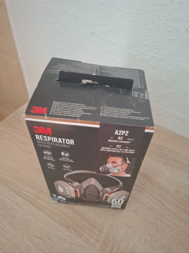 Atemschutz halbmaske a2p2 - 3m,