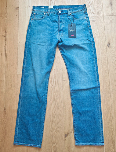 Levi 501 original jeans blau - 501,